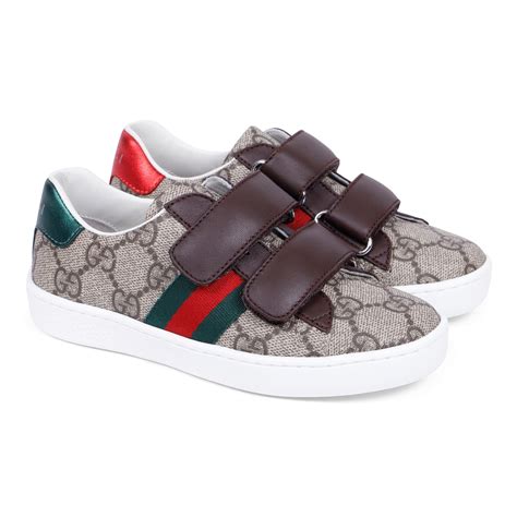 gucci velcro sneakers